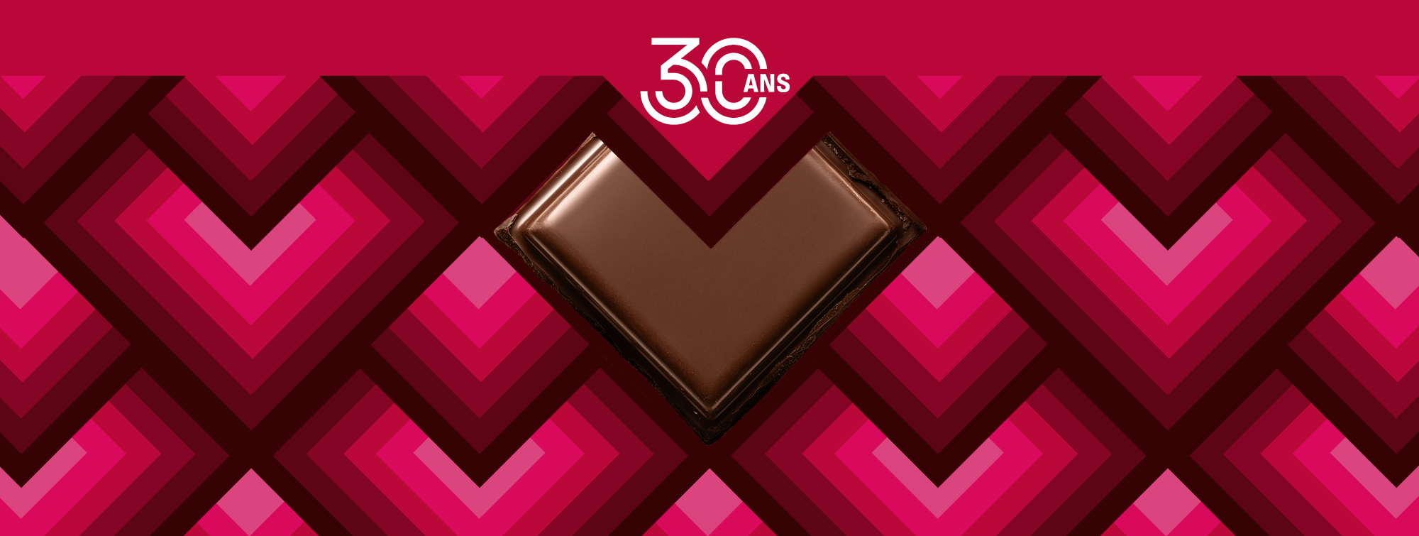 Salon du Chocolat 30th anniversary banner