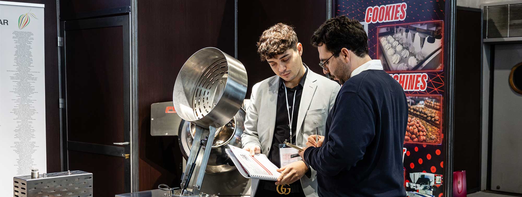 Village B2B stand at the Salon du Chocolat