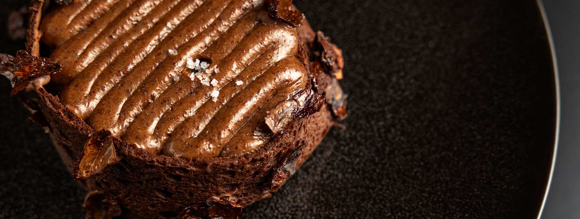 Pastry made at the Salon du Chocolat during the Pastry Show.
