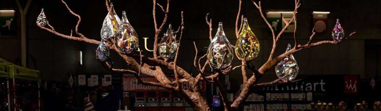 Bannière de la sculpture monumentale du Salon du Chocolat