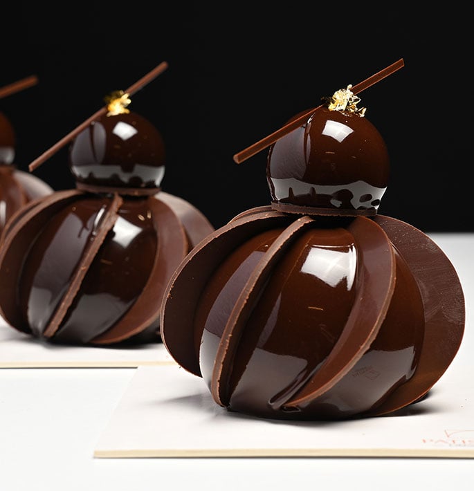 Pâtisserie au chocolat.