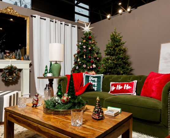 Decorated Christmas tree