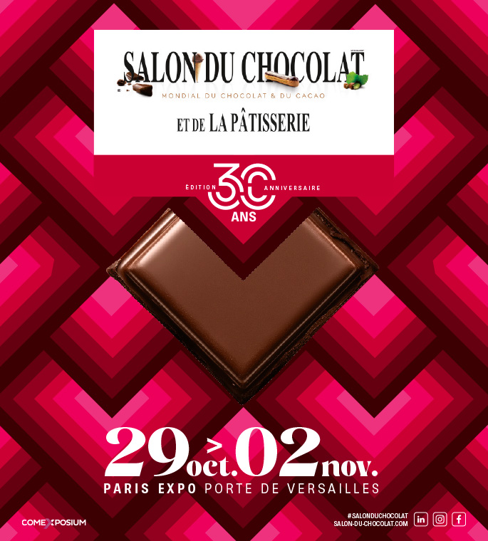 Key visual 30ème anniversaire Salon du Chocolat