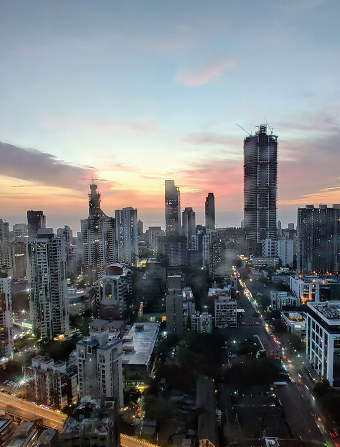 Photo de la ville de Mumbaï.