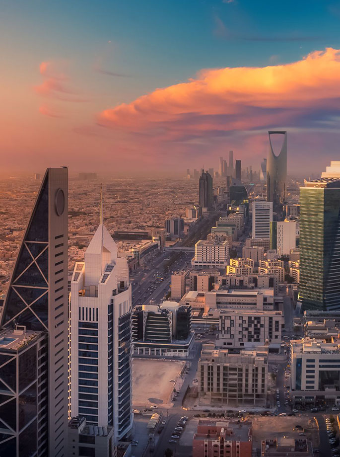 Photo de la ville de Riyad.